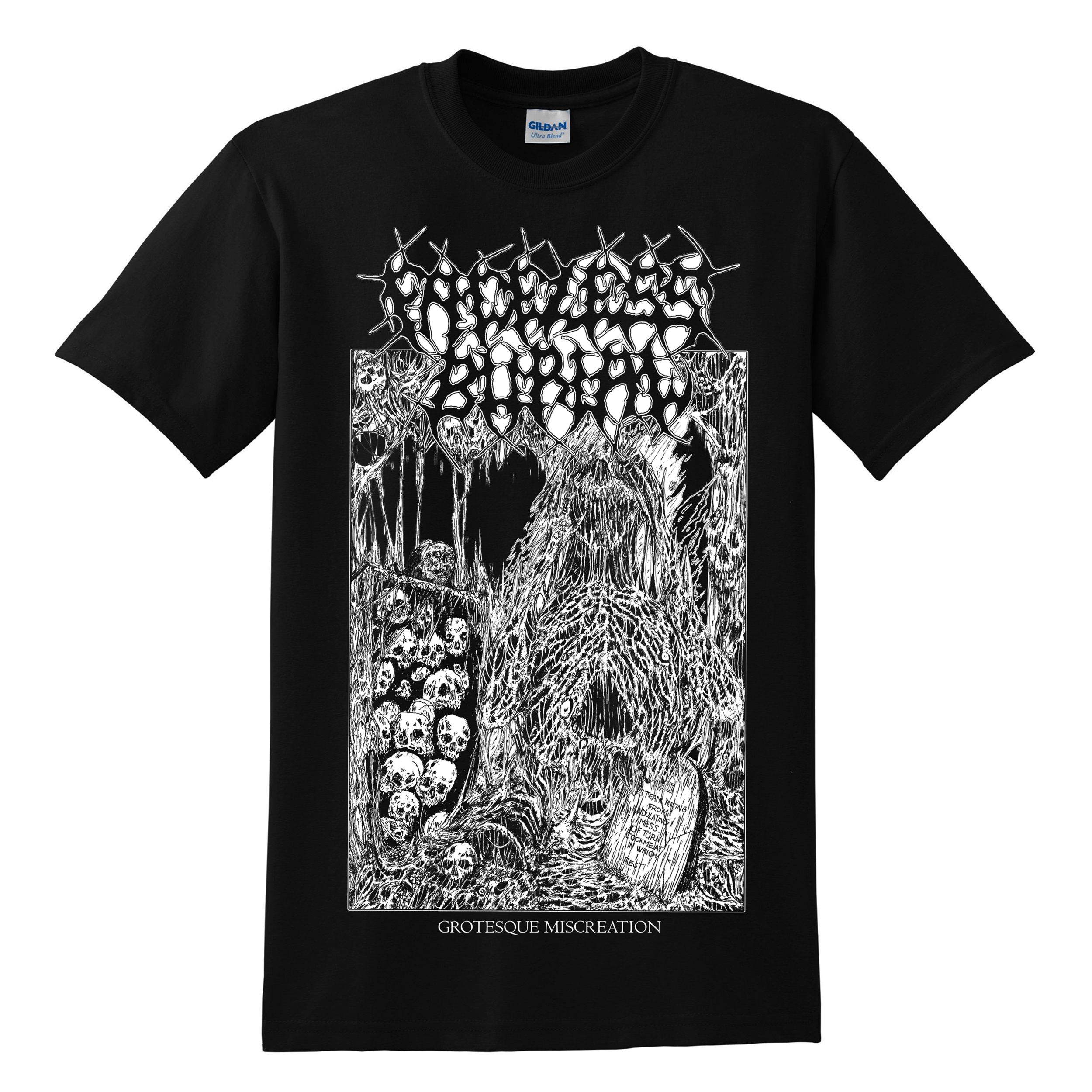 FACELESS BURIAL - Grotesque Miscreation T-SHIRT - Blood Harvest Records