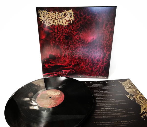 BASTARD GRAVE - Diorama Of Human Suffering LP - Blood Harvest Records