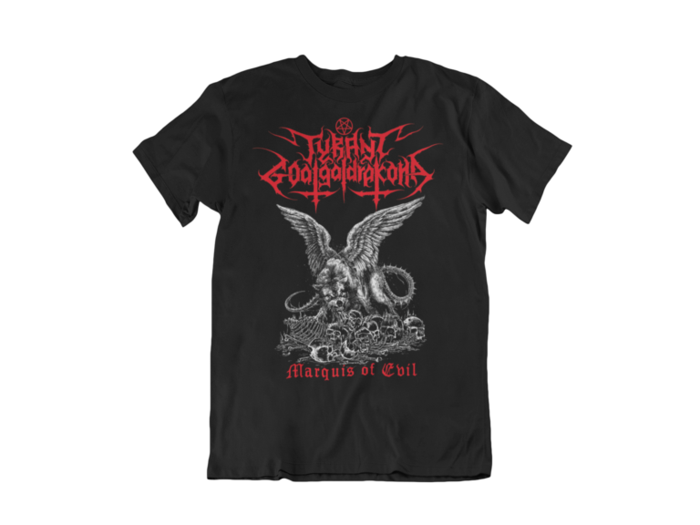 TYRANT GOATGALDRAKONA - Marquis Of Evil T-SHIRT - Blood Harvest Records