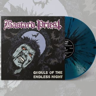 BASTARD PRIEST - Ghouls Of The Endless Night LP (Blue Black Splatter)