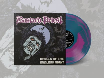 BASTARD PRIEST - Ghouls Of The Endless Night LP (GrimPurple SeaBlue)