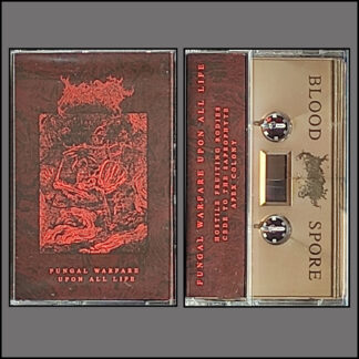BLOOD SPORE - Fungal Warfare upon All Life CASSETTE (Gold)
