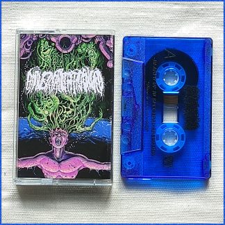 UNIVERSALLY ESTRANGED - Reared Up in Spectral Predation CASSETTE (Clear Blue)