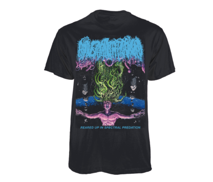 UNIVERSALLY ESTRANGED - Reared Up In Spectral Predation T-SHIRT